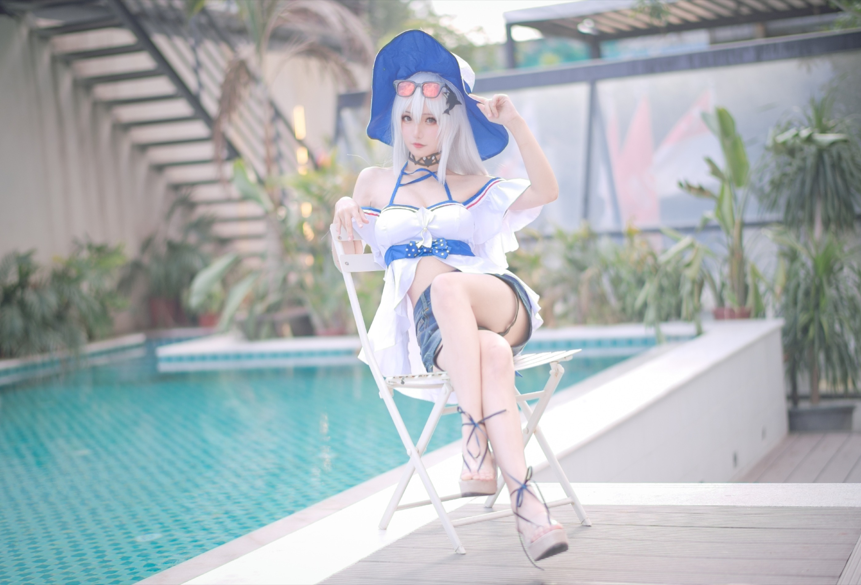 图片[1]-花柒Hana – NO.023 斯卡蒂泳装[17P]-XikXak